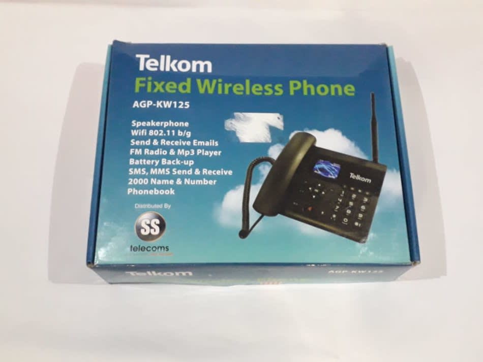 Telephones Telkom Fixed Wireless Phones Agp Kw125 Was Sold For R895